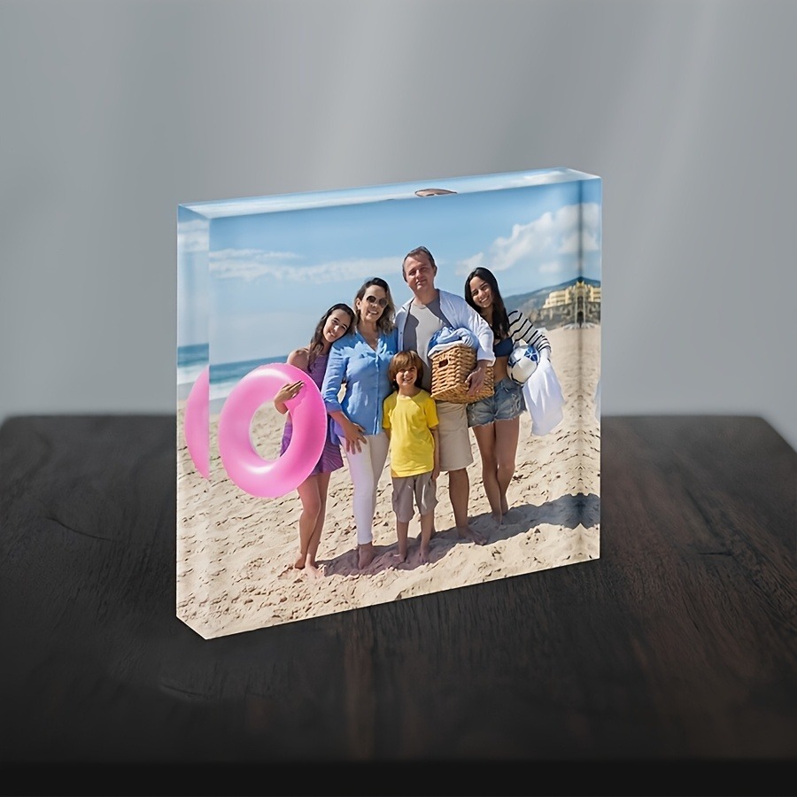 Photo Acrylic Block - قطعة واحدة من هدية مخصصة من