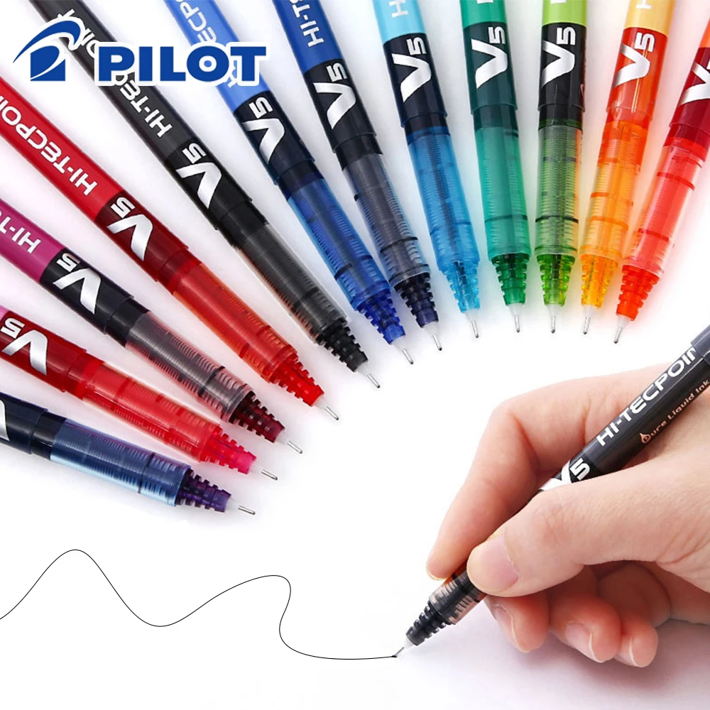 Pilot Pen V5 - 3 قطعة أقلام هلام الطيار الياباني