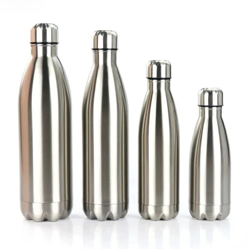 Water Bottle Blank - 350/500/750/1000 مللي الفولاذ المقاوم للصدأ معزول