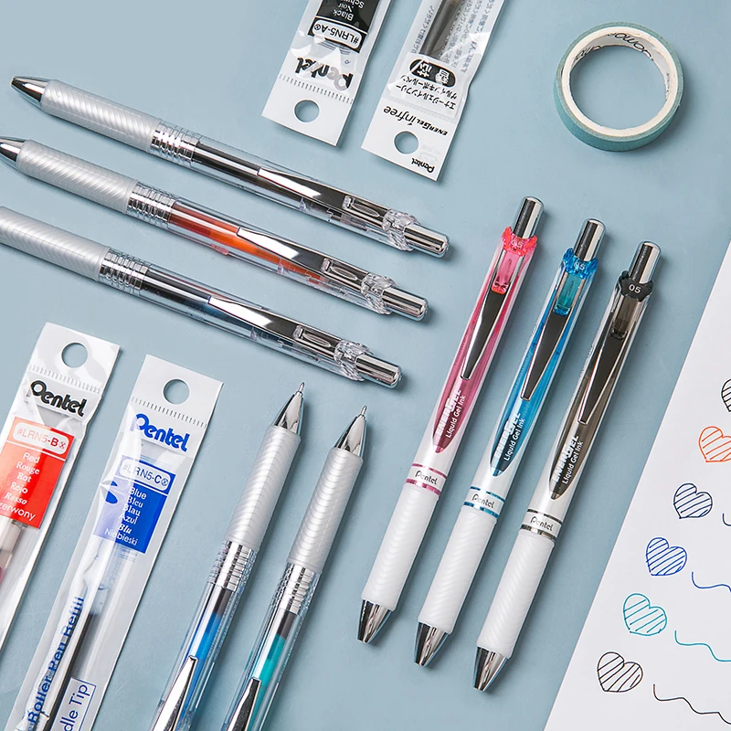 Pentel Pen Energel - اليابان الحد طبعة واضحة Pentel BLN75TL