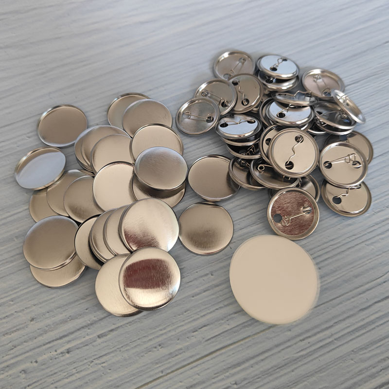 100 مجموعة فارغة شارة دبوس زر  - مراجعة Button Badge Blank وسعره