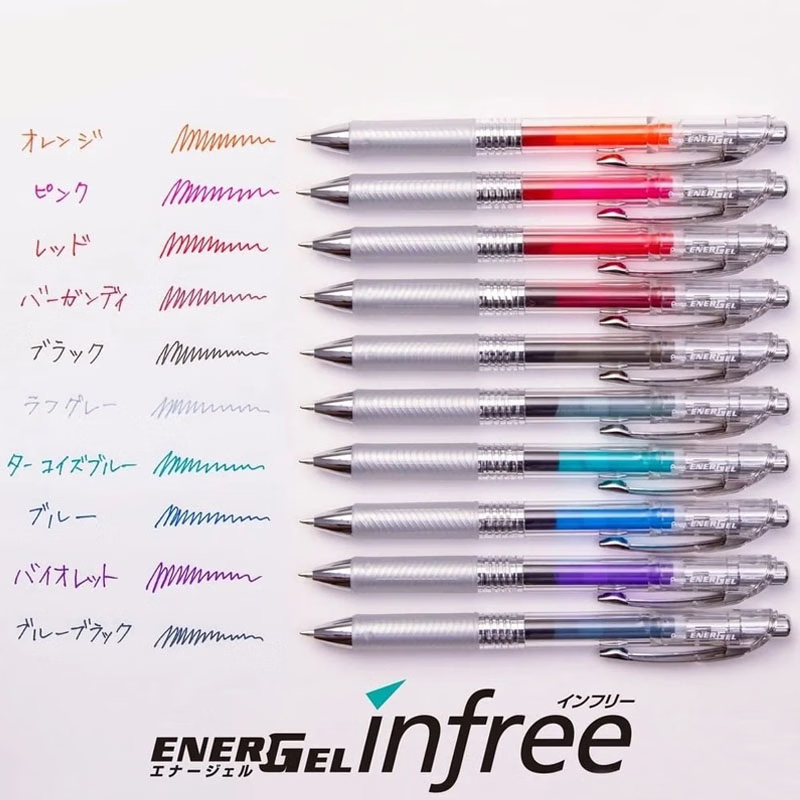 أقلام جل بنتل إنرجيل بدون حبر  - مراجعة Pentel Pen Energel وسعره