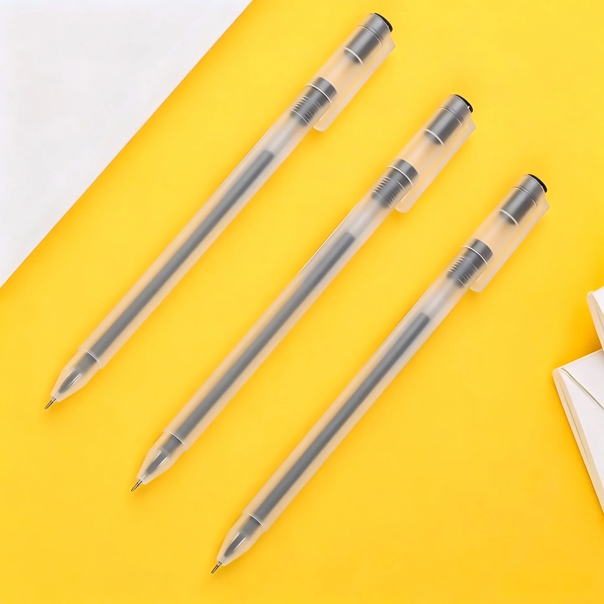 أقلام جل سوداء A119 بسمك 0.5 م - مراجعة Muji Stationery Gel Pen وسعره