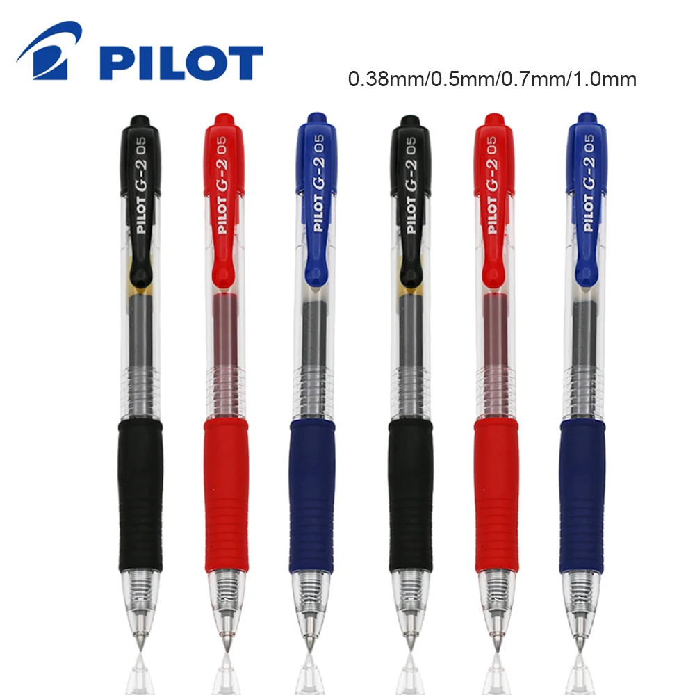 3 قطع من أقلام الجل اليابانية  - مراجعة Pilot Pen G2 وسعره