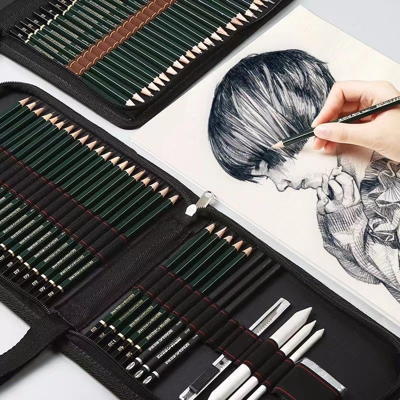 36/48/72 مقلمة اللوازم المدرسي - مراجعة Copic Marker Sketch وسعره